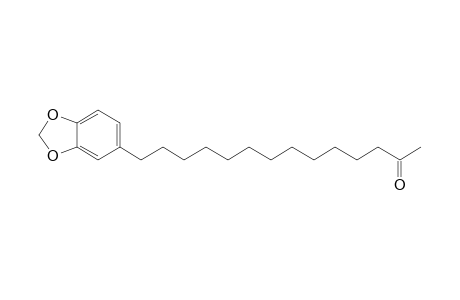 2-Oxo-14-(3',4'-methylenedioxyphenyl)tetradecane