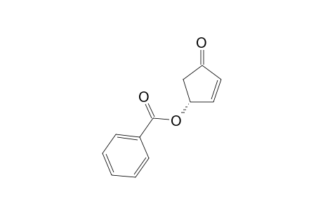 2-Cyclopenten-1-one, 4-(benzoyloxy)-, (R)-