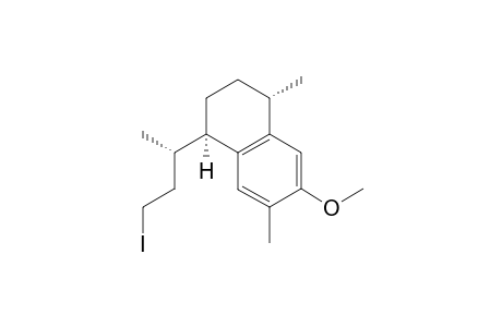 (1R,4S)-1-((S)-4-Iodobutan-2-yl)-6-methoxy-4,7-dimethyl-1,2,3,4-tetrahydronaphthalene