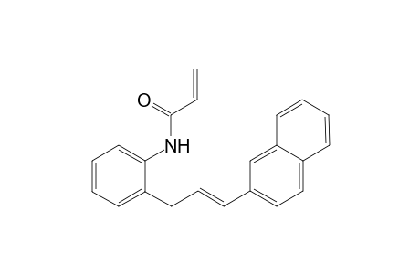 (E)-N-(2-(3-(naphthalen-2-yl)allyl)phenyl)acrylamide