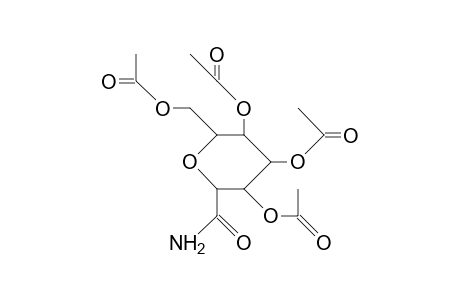 3,4,5,7-Tetra-O-acetyl-2,6-anhydro-D-glycero-L-altro-heptonamid