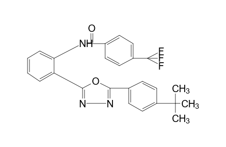 2'-[5-(p-tert-BUTYLPHENYL)-1,3,4-OXADIAZOL-2-YL]-alpha,alpha,alpha-TRIFLUORO-p-TOLUANILIDE