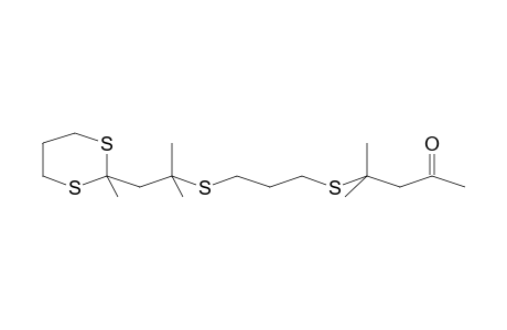 2-METHYL-2-(2,2,8,8-TETRAMETHYL-10-OXO-3,7-DITHIAUNDECYL)-1,3-DITHIAN