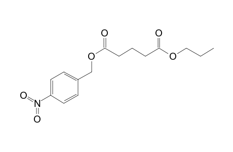 Glutaric acid, 4-nitrobenzyl propyl ester