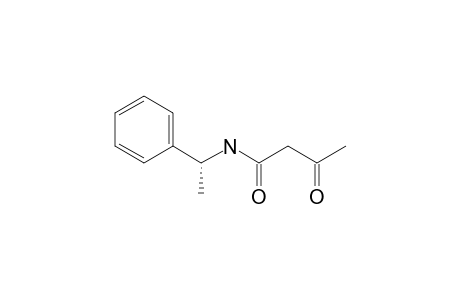 3-keto-N-[(1R)-1-phenylethyl]butyramide