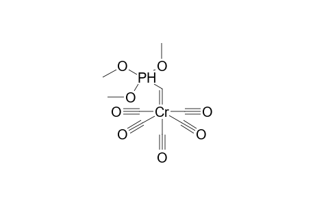 Chromium, pentacarbonyl[(trimethoxyphosphonio)methyl]-, (OC-6-22)-