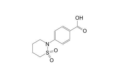 p-(tetrahydro-2H-1,2-thiazin-2-yl)benzoic acid, S,S-dioxide