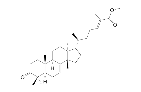 METHYL-3-OXO-TIRUCALLA-(7,24E)-DIEN-27-OATE