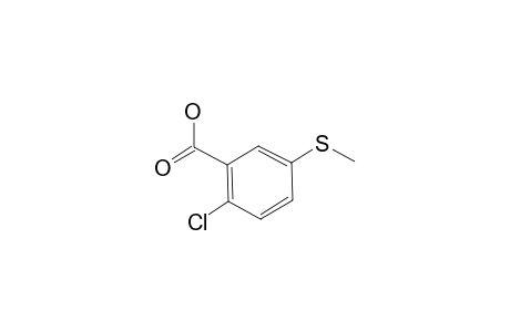 2-chloro-5-methylsulfanylbenzoic acid