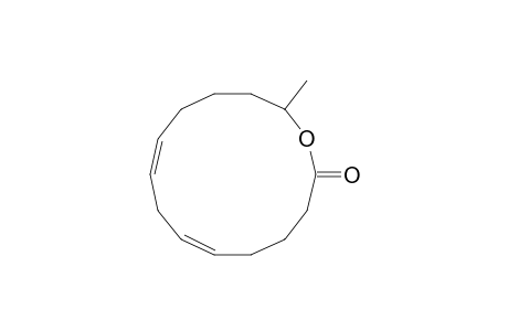 (6Z,9Z)-14-methyl-1-oxacyclotetradeca-6,9-dien-2-one