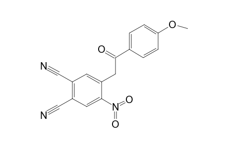 4-[2-(4-Methoxyphenyl)-2-oxoethyl]-5-nitrobenzene-1,2-dicarbonitrile