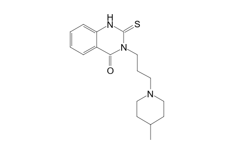 4(1H)-quinazolinone, 2,3-dihydro-3-[3-(4-methyl-1-piperidinyl)propyl]-2-thioxo-