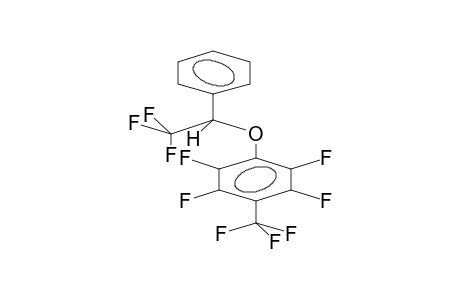 (ALPHA-TRIFLUOROMETHYLBENZYL) (4-TRIFLUOROMETHYLTETRAFLUOROPHENYL)ETHER