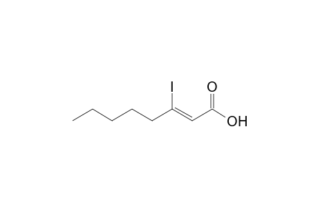 (Z)-3-Iodooct-2-enoic acid