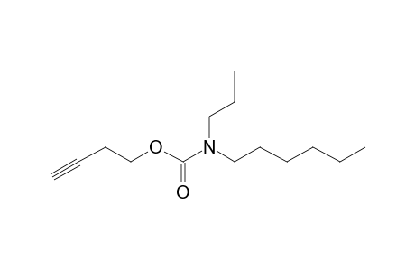 Carbonic acid, monoamide, N-propyl-N-hexyl-, but-3-yn-1-yl ester