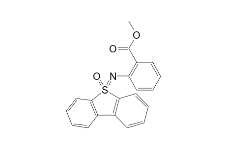 Methyl 2-[(5-oxido-5.gamma.4-dibenzo[b,d]thiophen-5-ylidene)amino]benzoate