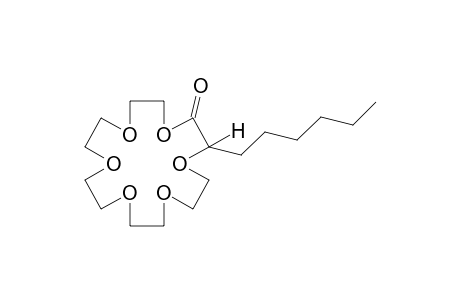 3-hexyl-1,4,7,10,13,16-hexaoxacyclooctadecan-2-one