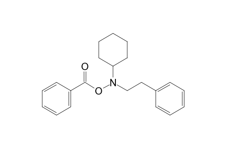 O-Benzoyl-N-cyclohexyl-N-phenethylhydroxylamine