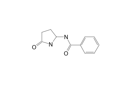 2-oxo-5-Benzoylamino-pyrrolidine