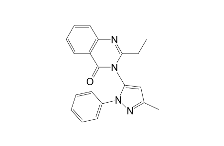 2-Ethyl-3-(3-methyl-1-phenyl-1H-pyrazol-5-yl)-4(3H)-quinazolinone