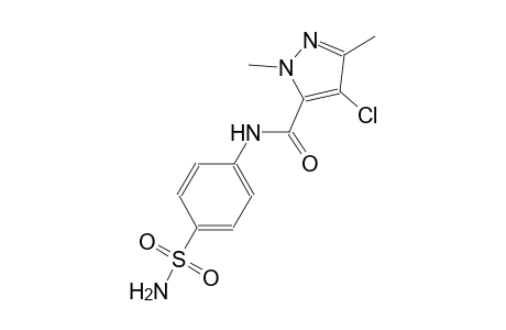 N-[4-(aminosulfonyl)phenyl]-4-chloro-1,3-dimethyl-1H-pyrazole-5-carboxamide