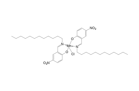 bis(N-dodecyl-5-nitrosalicylideneaminato)chloromanganese