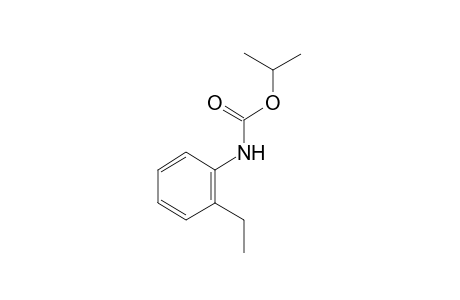 o-ethylcarbanilic acid, isopropyl ester
