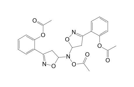 Phenol, 2,2'-[[(acetyloxy)imino]bis(4,5-dihydro-5,3-isoxazolediyl)]bis-, diacetate (ester)