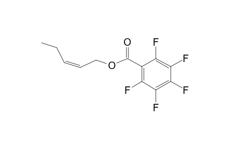 (Z)-Pent-2-en-1-yl 2,3,4,5,6-pentafluorobenzoate