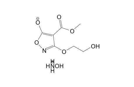 METHYL-5-HYDROXY-3-(2-HYDROXYETHOXY)-ISOXAZOLE-4-CARBOXYLATE-HYDROXYAMMONIUM