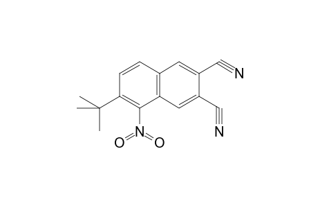 6-tert-Butyl-5-nitro-2,3-naphthalenedicarbonitrile