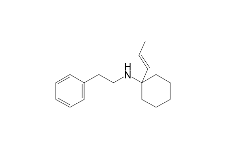 (Phenethyl)(1-propenylcyclohexyl)amine