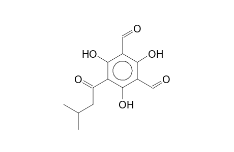 JENSENONE;4,6-DIFORMYL-2-ISOPENTANOYL-PHLOROGLUCINOL