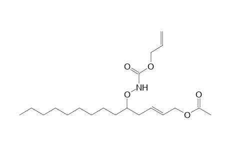 (E)-5-((((Allyloxy)carbonyl)amino)oxy)tetradec-2-en-1-yl Acetate