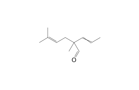 2,5-Dimethyl-2-(prop-1-en-1-yl)hex-4-enal