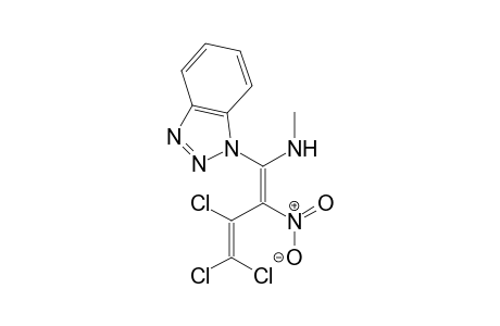 1-(1H-Benzotriazol-1-yl)-1-methylamino-3,4,4-trichloro-2-nitrobuta-1,3-diene