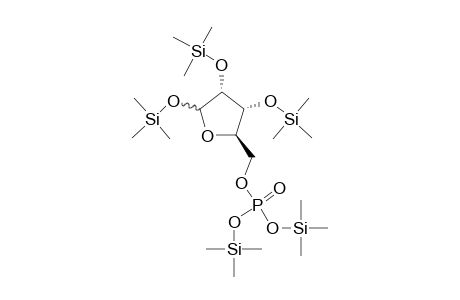 D-Ribofuranose, 1,2,3-tris-o-(trimethylsilyl)-, bis(trimethylsilyl) phosphate