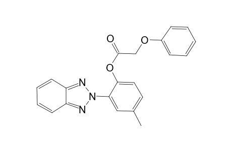 2-(2H-1,2,3-benzotriazol-2-yl)-4-methylphenyl phenoxyacetate