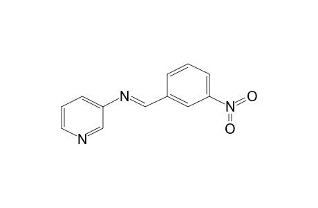 3-Pyridinamine, N-[(3-nitrophenyl)methylene]-