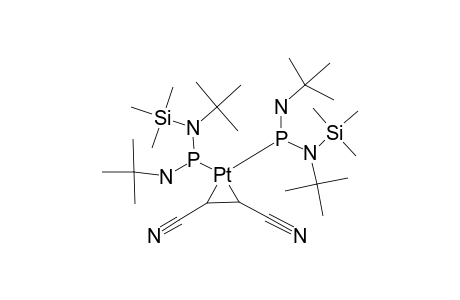 BIS-((TERT.-BUTYLIMINO)-[TERT.-BUTYL-(TRIMETHYLSILYL)-AMINO]-PHOSPHANE)-(FUMARONITRIL)-PLATIN