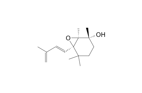 (1S,2R,6R)-1,2,5,5-tetramethyl-6-[(1E)-3-methylbuta-1,3-dienyl]-7-oxabicyclo[4.1.0]heptan-2-ol