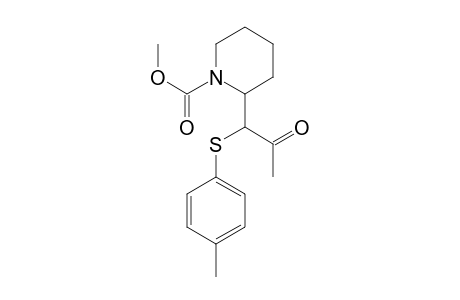 Methyl 2-(2-oxo-1-p-tolylthiopropyl)piperidin-1-carboxylate isomer