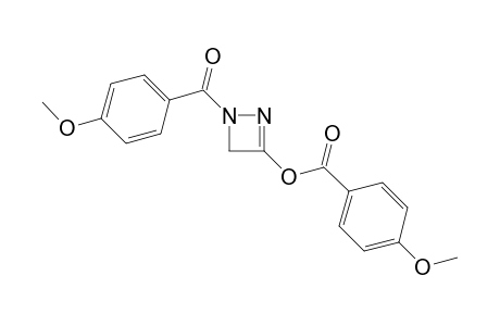 1-(4-Anisoyl)-3-(4-anisoyloxy)-1,4-dihydro-1,2-diazete