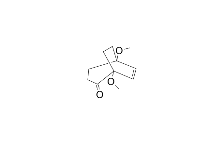 BICYCLO[3.2.2]NON-6-EN-2-ONE, 1,5-DIMETHOXY-