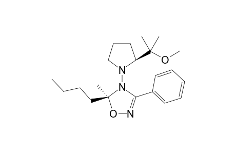 (2'S,5S)-(-)-5-BUTYL-4-[2-(1-METHOXY-1-METHYLETHYL)-TETRAHYDRO-1H-1-PYRROLYL]-5-METHYL-3-PHENYL-4,5-DIHYDRO-1,2,4-OXADIAZOLE