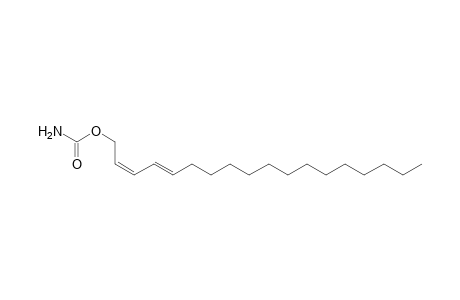 2,4-Octadecadien-1-ol, carbamate, (Z,E)-