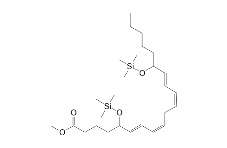 Methyl 5,15-di(trimethylsiloxy)eicosan-6(E), 8(Z),11(Z),13(E)-tetraenoate