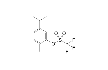 5-iso-Propyl-2-methylphenyl trifluoromethanesulfonate