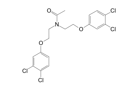 N,N-bis[2-(3,4-dichlorophenoxy)ethyl]acetamide