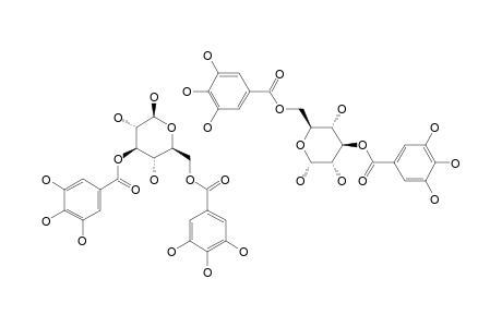 6,6-DI-O-GALLOYL-(ALPHA/BETA)-(4)-C-(1)-GLUCOPYRANOSIDE